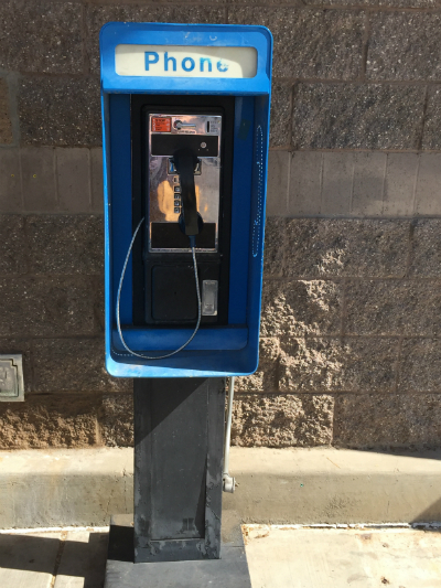 Finding change in a payphone - humor column