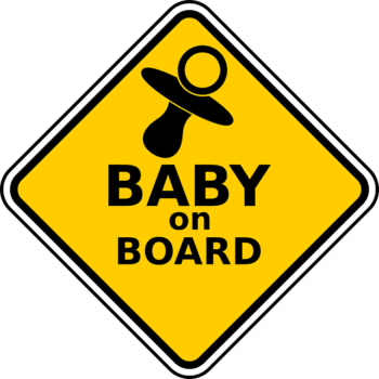 Baby on Board Driving Humor