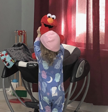 Baby Elmo Humor Writing